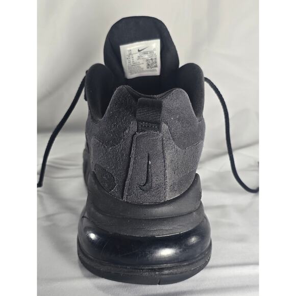 Nike Air Max 270 React Triple Black CI3866-003 Size 12 Men's Shoes - Picture 6 of 7